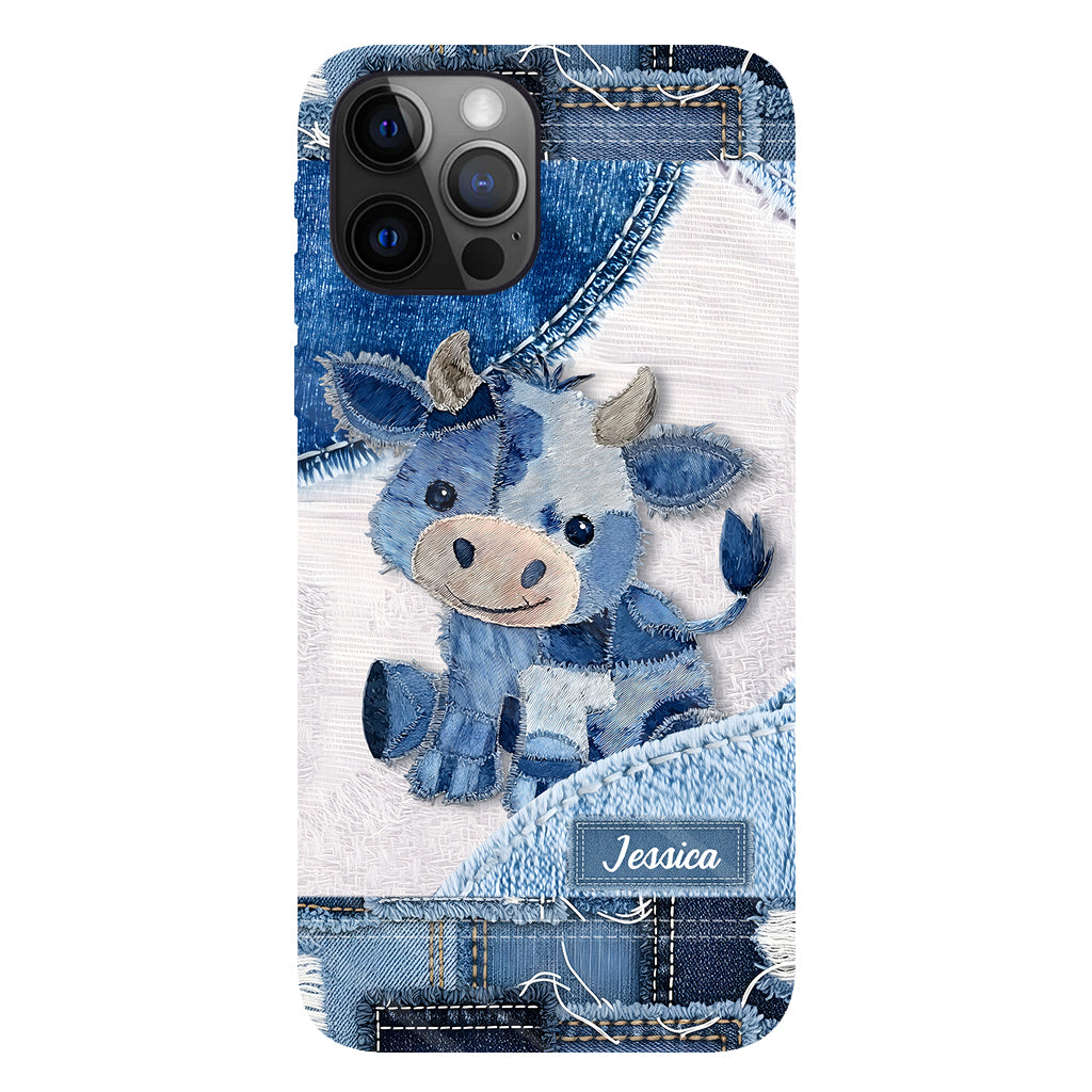 Coque de téléphone personnalisée avec imprimé vache des Highlands - Mignonne vache des Highlands
