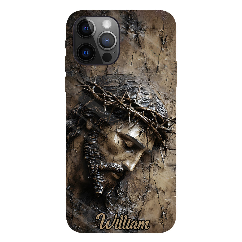 Foi, Espérance, Amour - Coque de téléphone personnalisée avec imprimé chrétien intégral