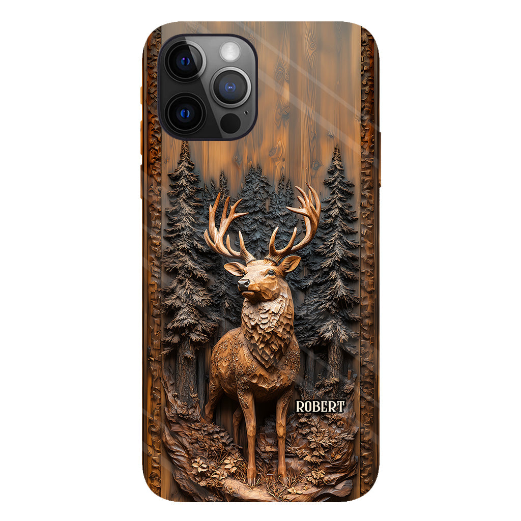 Passionné de chasse - Coque de téléphone personnalisée avec motif intégral sur le thème de la chasse