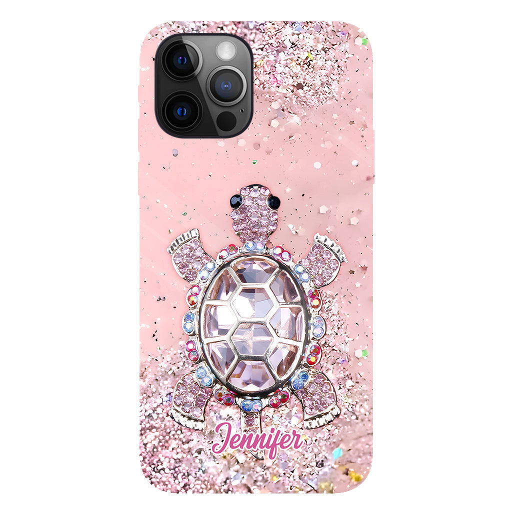 Just A Girl Who Loves Turtles - Personalized Turtle Full Print Phone Case