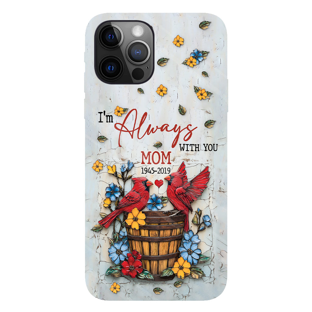 Those We Love Don't Go Away - Personalized Memorial Full Print Phone Case