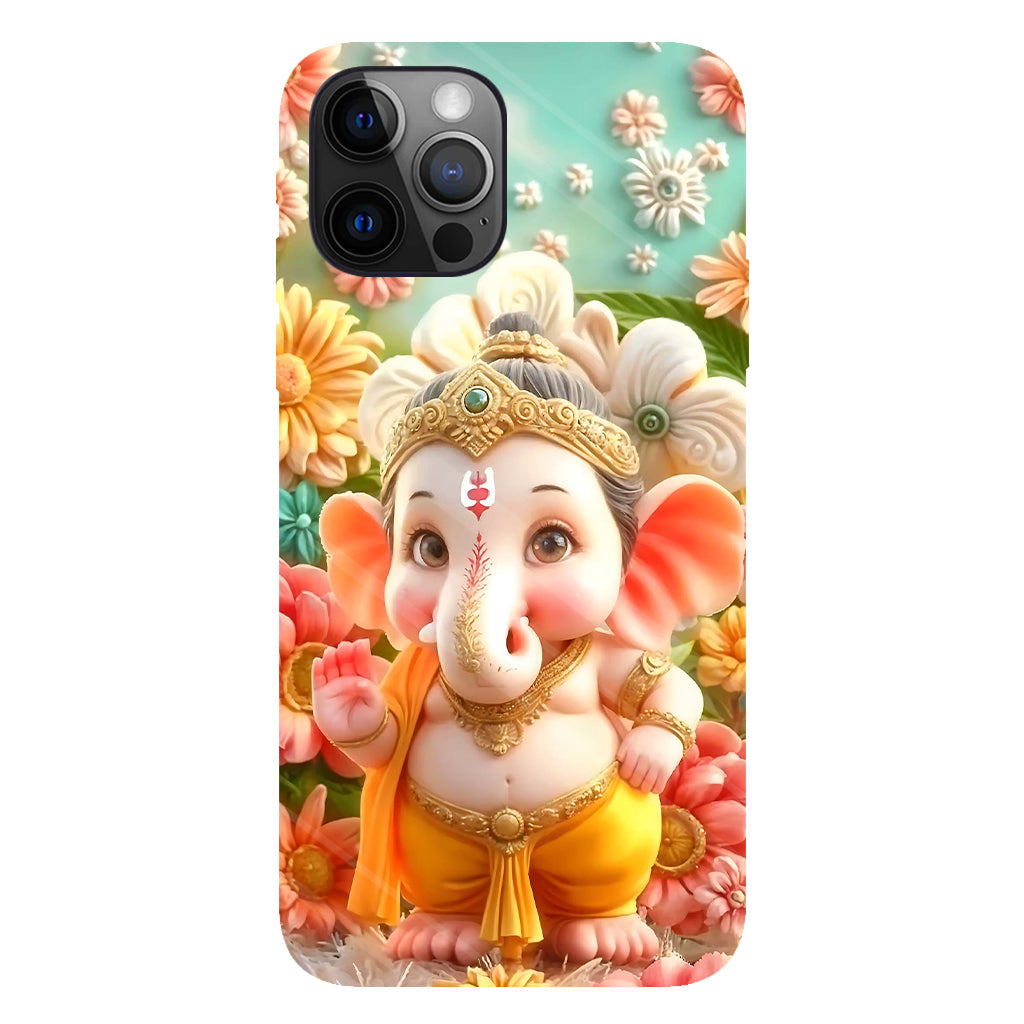 Coque de téléphone Ganesha - Impression intégrale hindoue