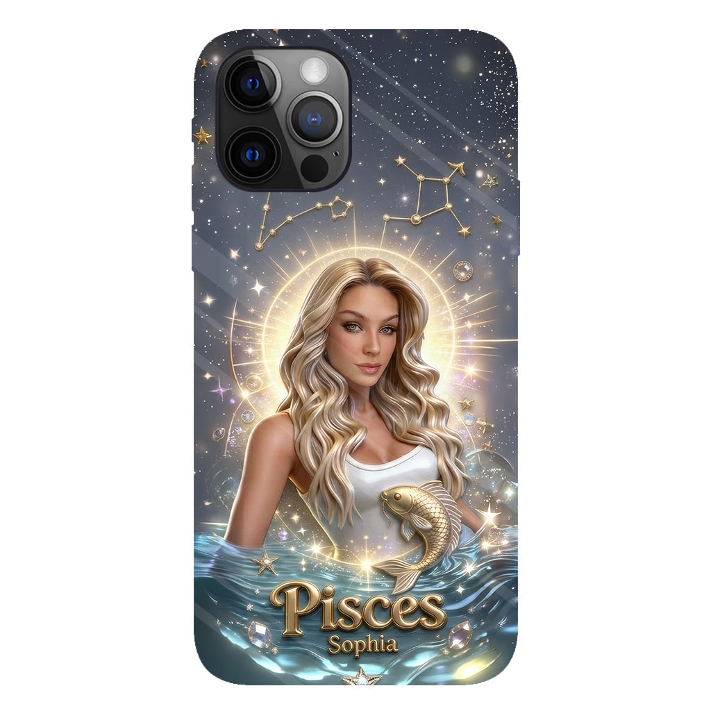 Horoscope Sign, Lucky Charm - Personalized Horoscope Full Print Phone Case
