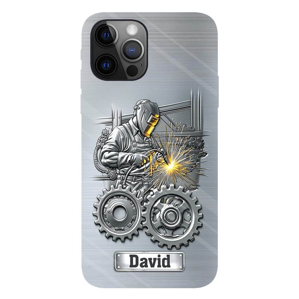 Strong Ones Become Welder - Personalized Welder Full Print Phone Case