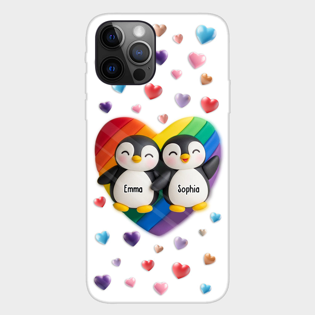 Love Is Love - Personalized LGBT Support Full Print Phone Case