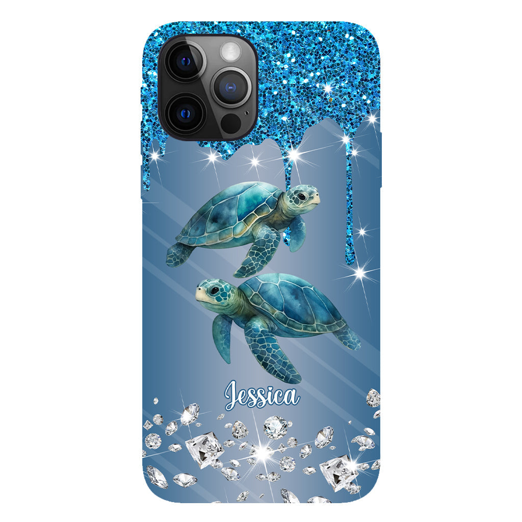 Beautiful Dolphins/ Turtles/ Whale... Gift For Sea Lover - Personalized Sea Lover Full Print Phone Case