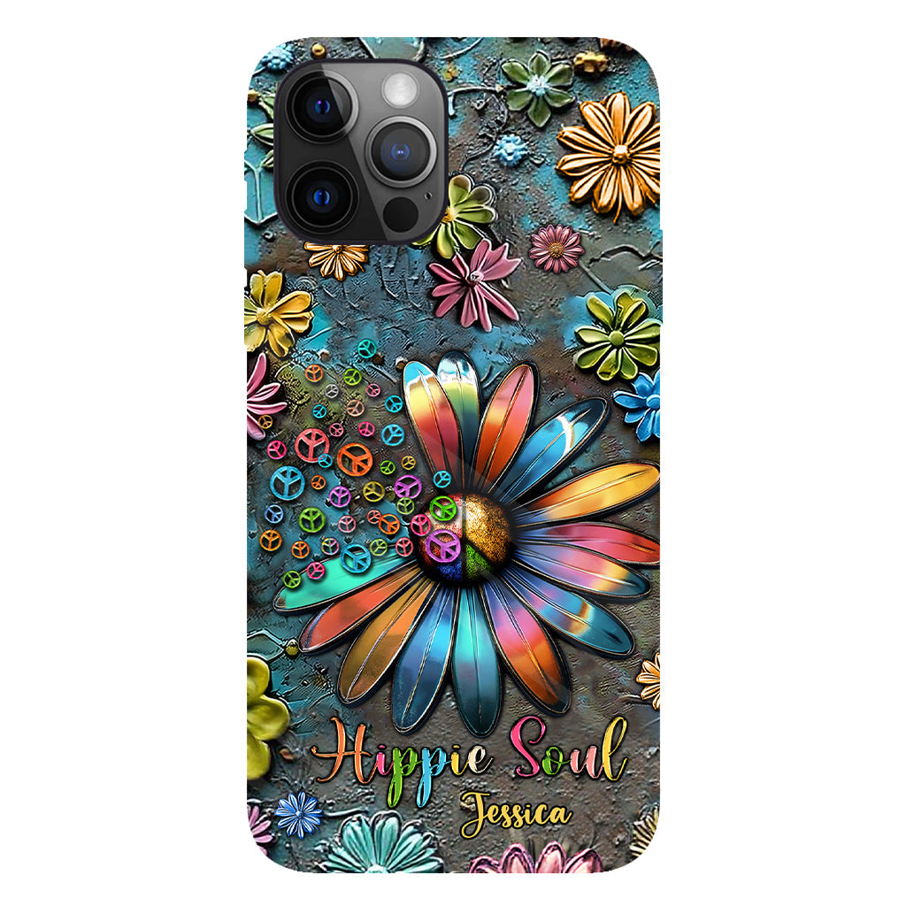 Hippie Soul - Personalized Hippie Full Print Phone Case