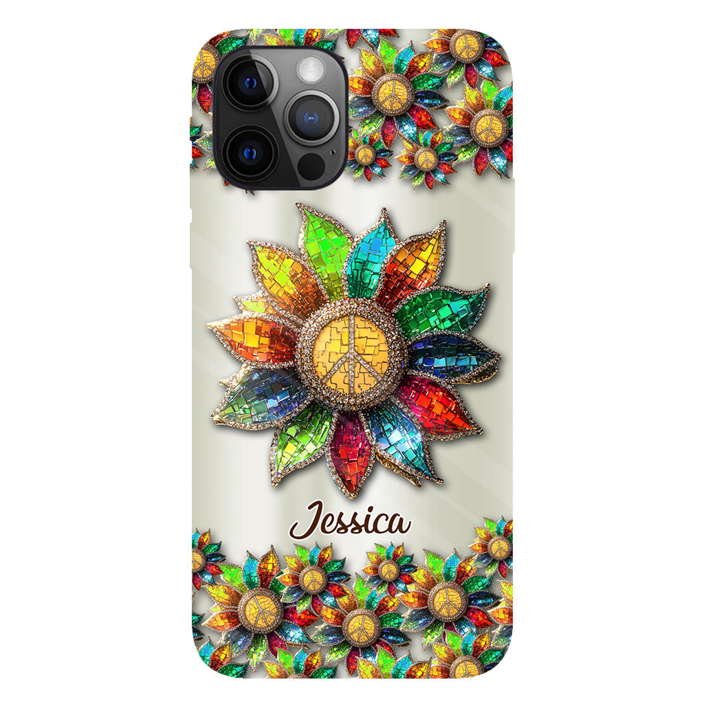 Coque de téléphone personnalisée Hippie Soul - Motif hippie intégral