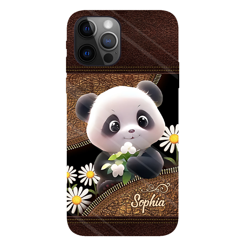 Just A Girl Who Loves Pandas - Personalized Panda Lover Full Print Phone Case