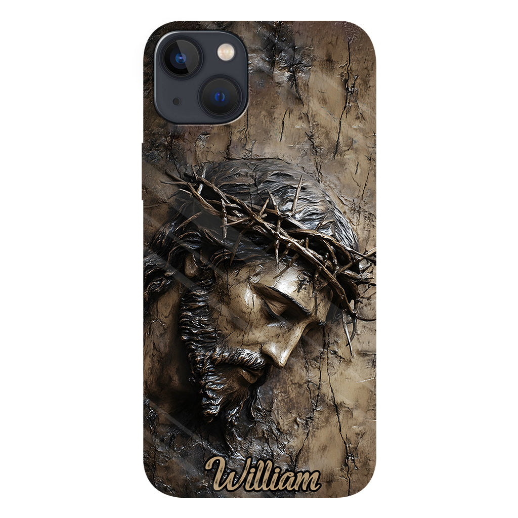 Foi, Espérance, Amour - Coque de téléphone personnalisée avec imprimé chrétien intégral