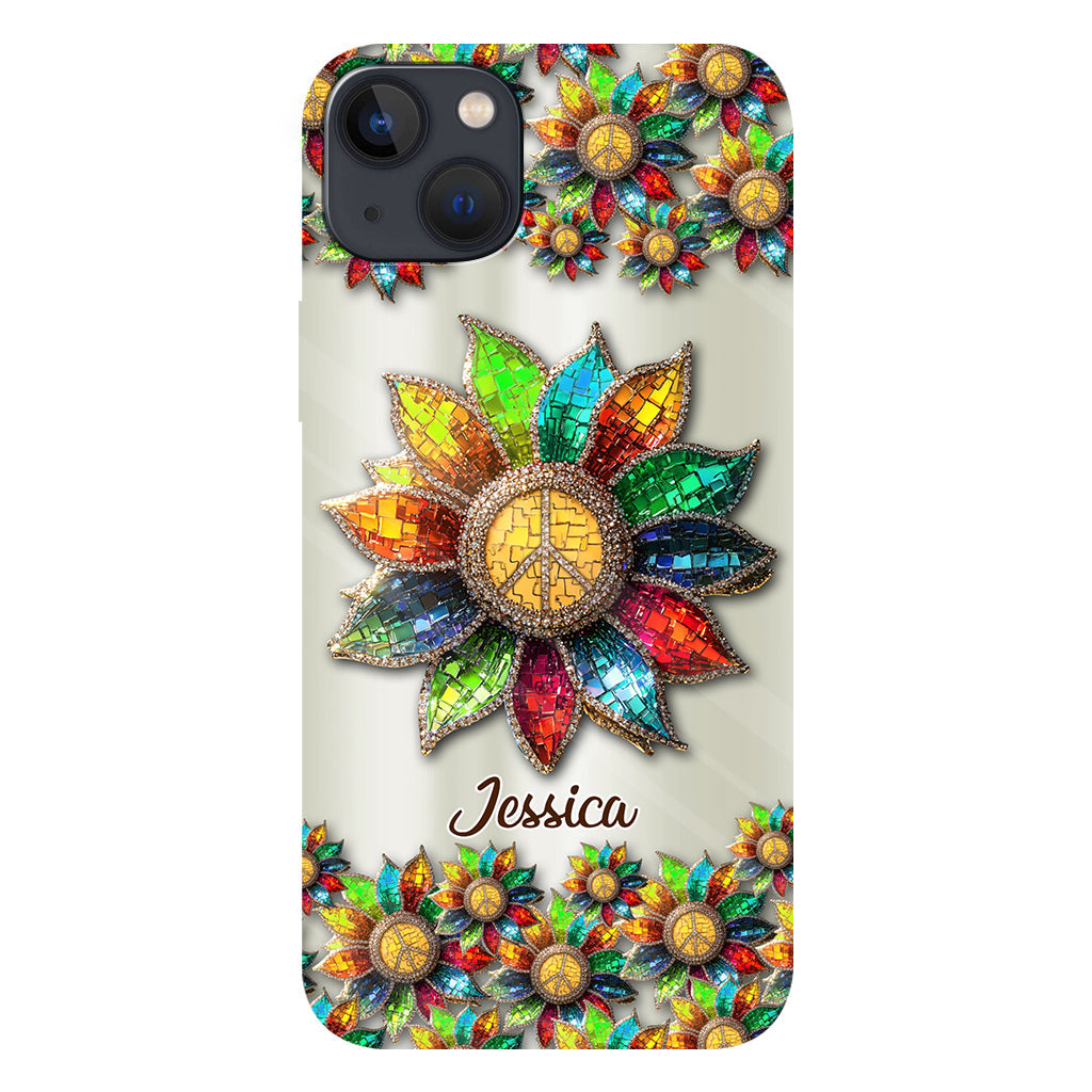 Coque de téléphone personnalisée Hippie Soul - Motif hippie intégral