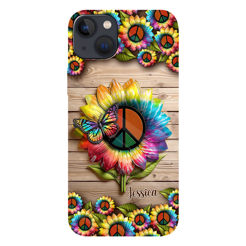 Coque de téléphone personnalisée Hippie Soul - Motif hippie intégral