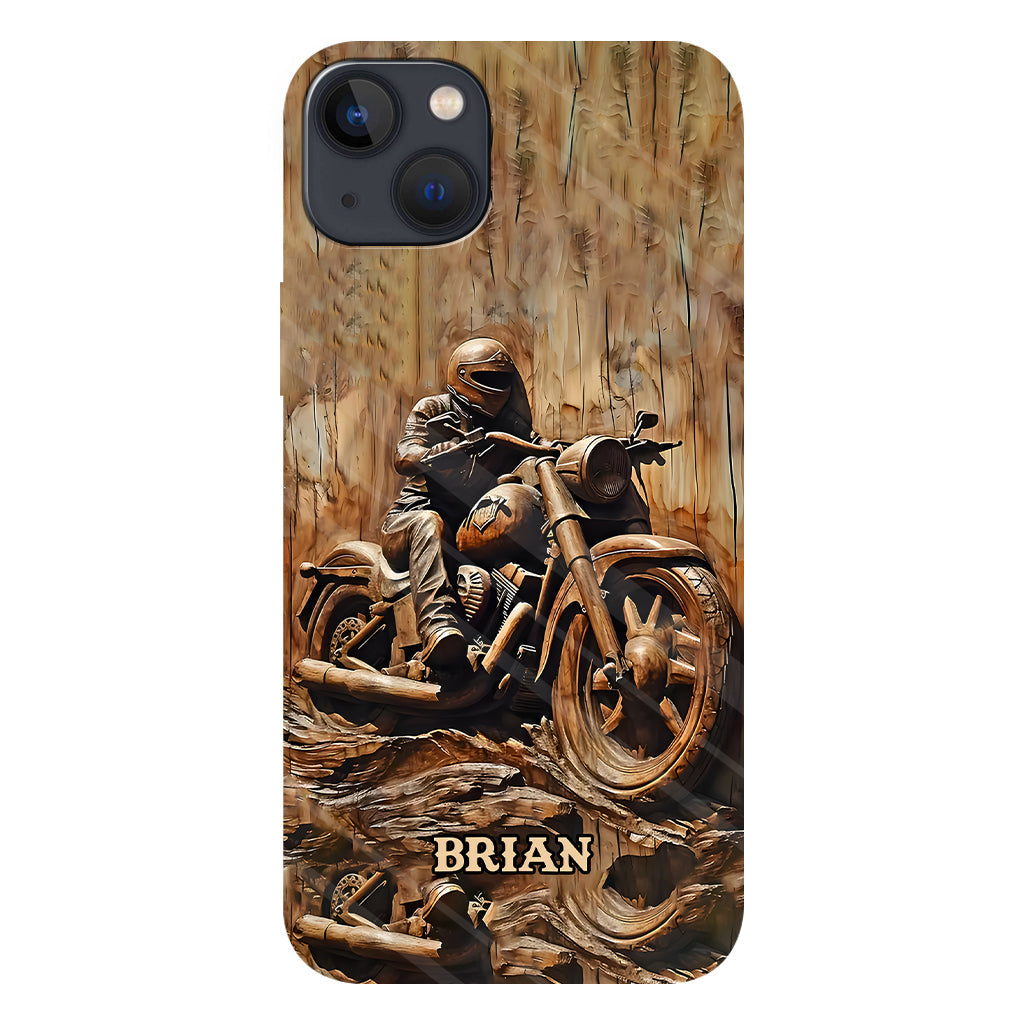 Biker - Personalized Biker Full Print Phone Case