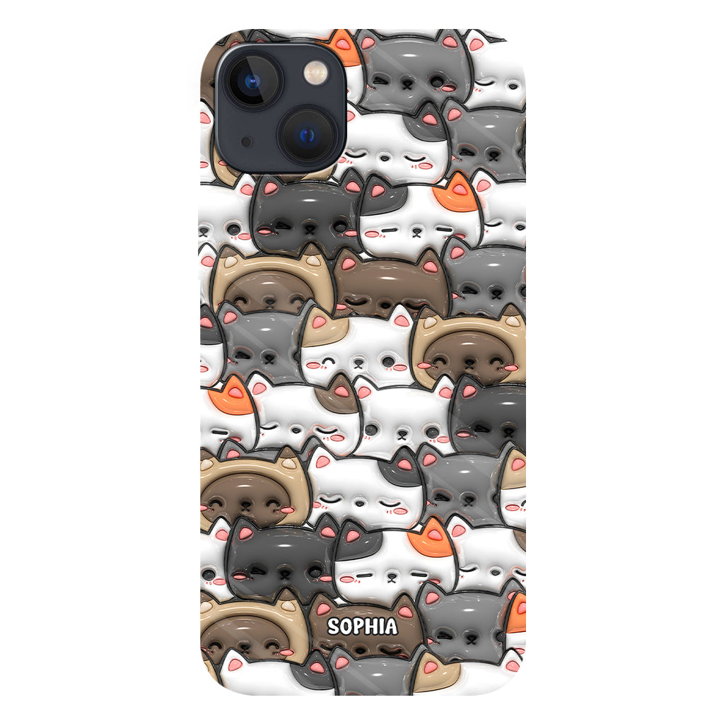 Yes I Do Need All These Cats - Personalized Cat Full Print Phone Case