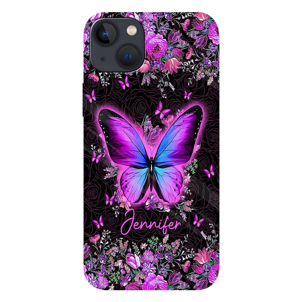 Love Butterflies - Personalized Butterfly Full Print Phone Case