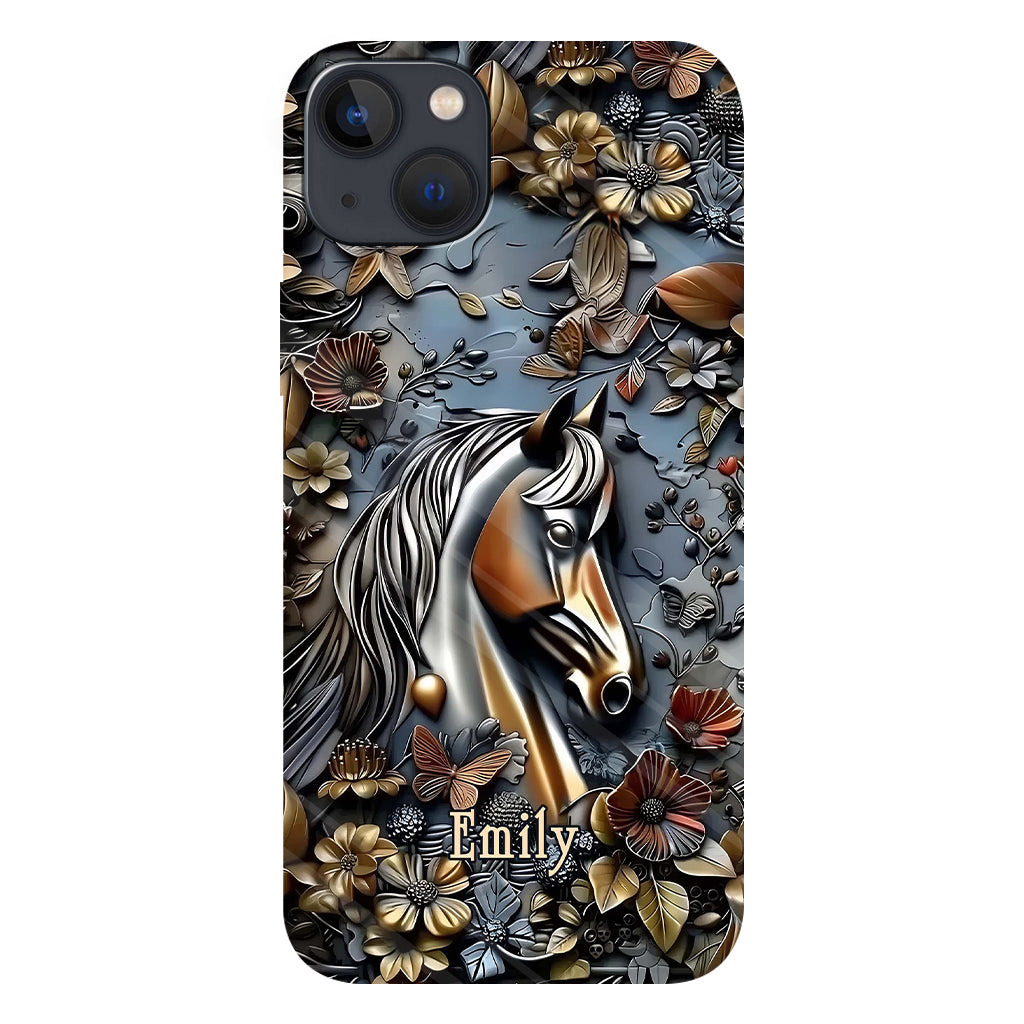 Superbe cheval - Coque de téléphone personnalisée avec impression intégrale de cheval