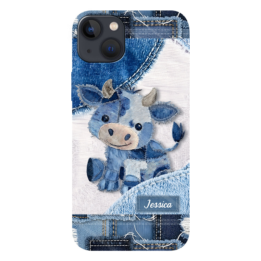 Coque de téléphone personnalisée avec imprimé vache des Highlands - Mignonne vache des Highlands
