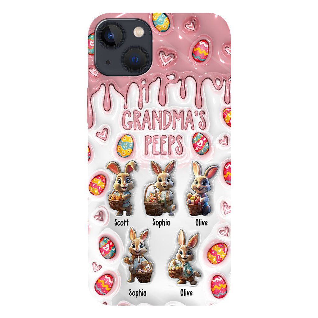 Grandma's Peeps - Personalized Grandma Full Print Phone Case