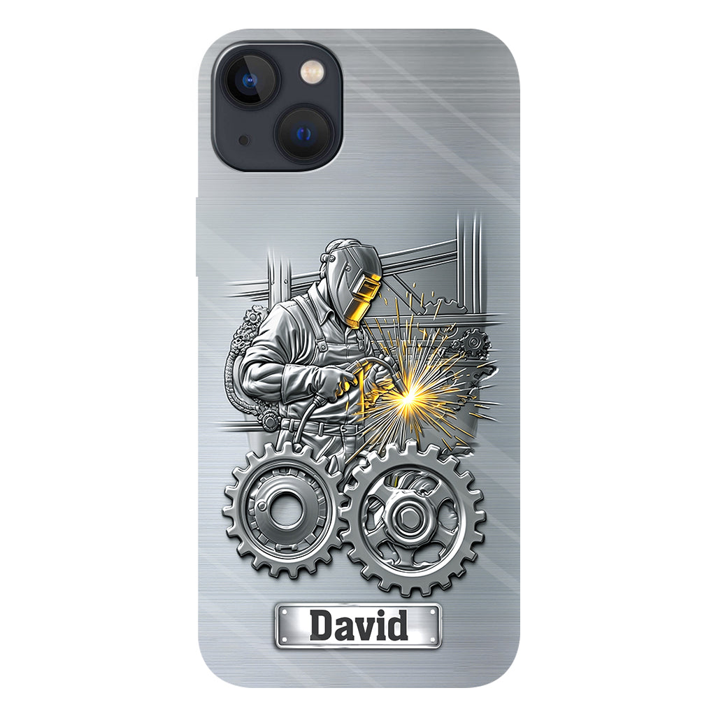 Strong Ones Become Welder - Personalized Welder Full Print Phone Case