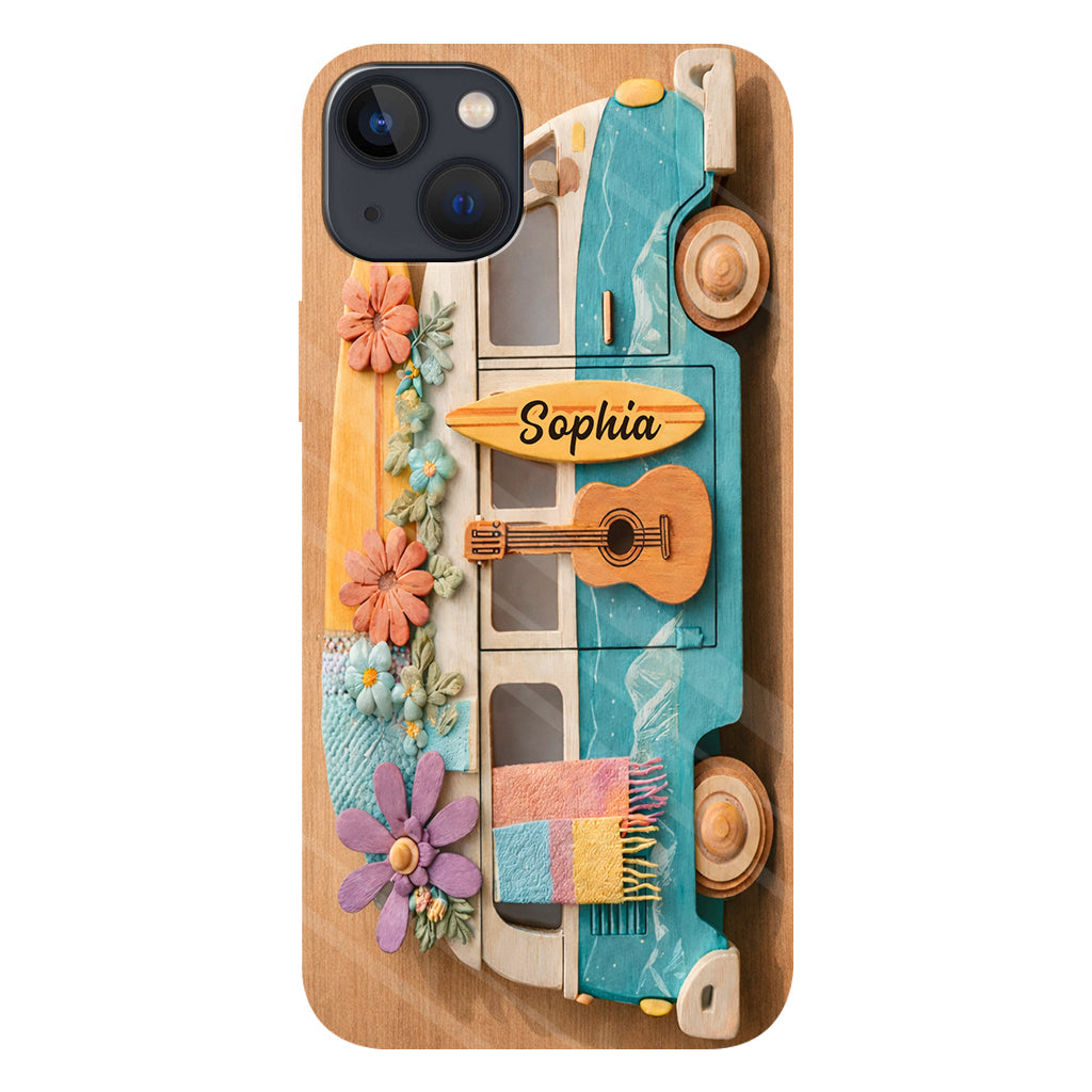 Hippie Soul - Personalized Hippie Full Print Phone Case