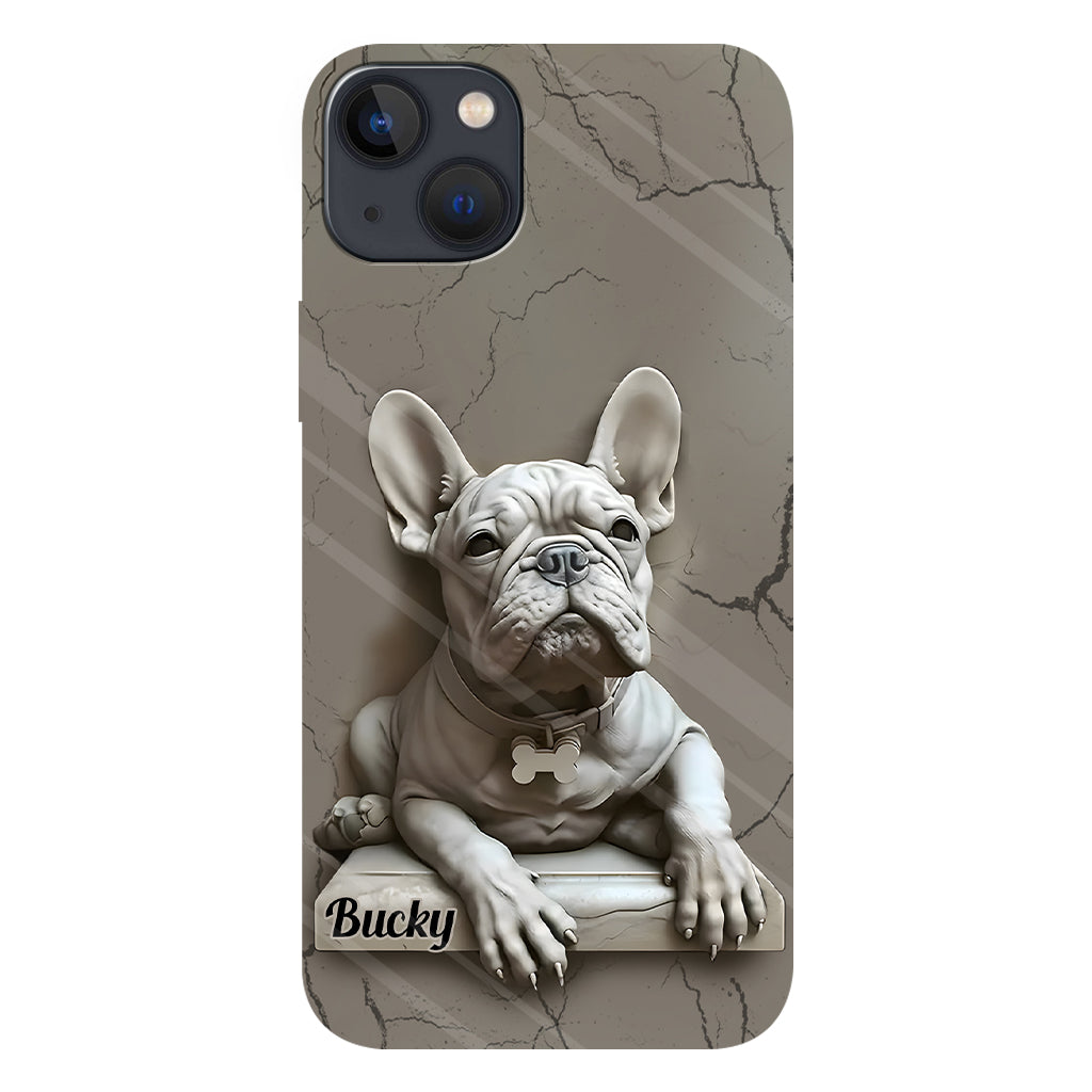 Coque de téléphone personnalisée avec motif bouledogue français - Bouledogue français