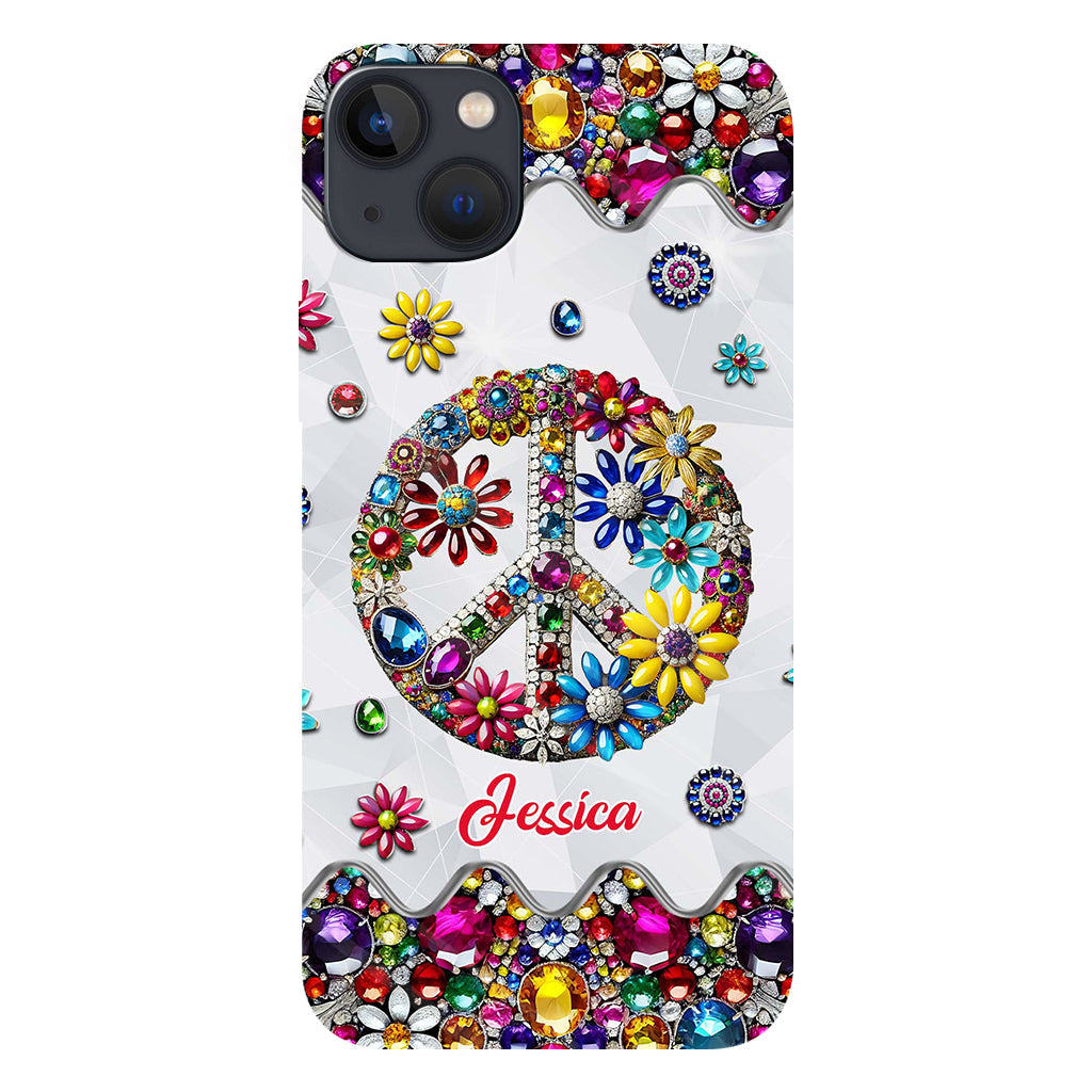 Hippie Soul - Personalized Hippie Full Print Phone Case