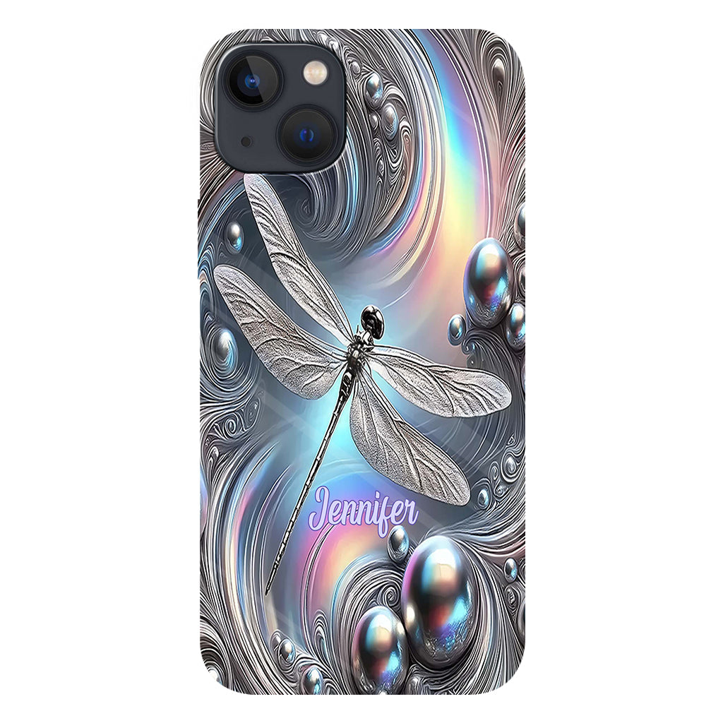 Magnifique libellule - Coque de téléphone personnalisée avec motif libellule intégral