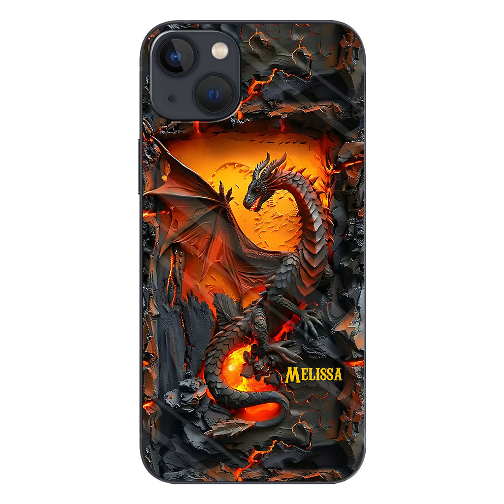 Love Dragons - Personalized Dragon Phone Case