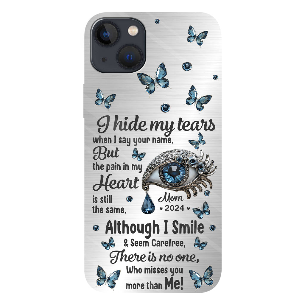 Mes larmes - Coque de téléphone personnalisée en hommage à mes larmes
