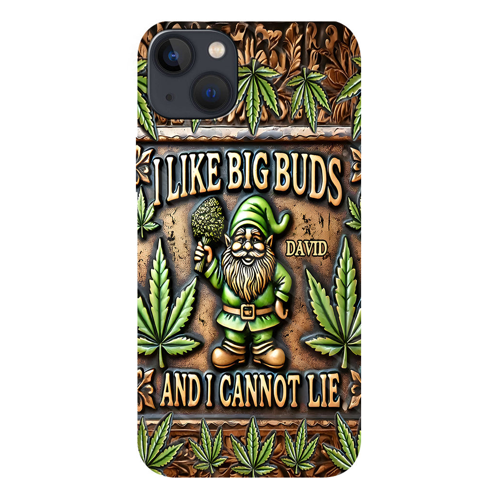 J'aime les grosses têtes - Coque de téléphone personnalisée avec impression intégrale sur le thème du cannabis