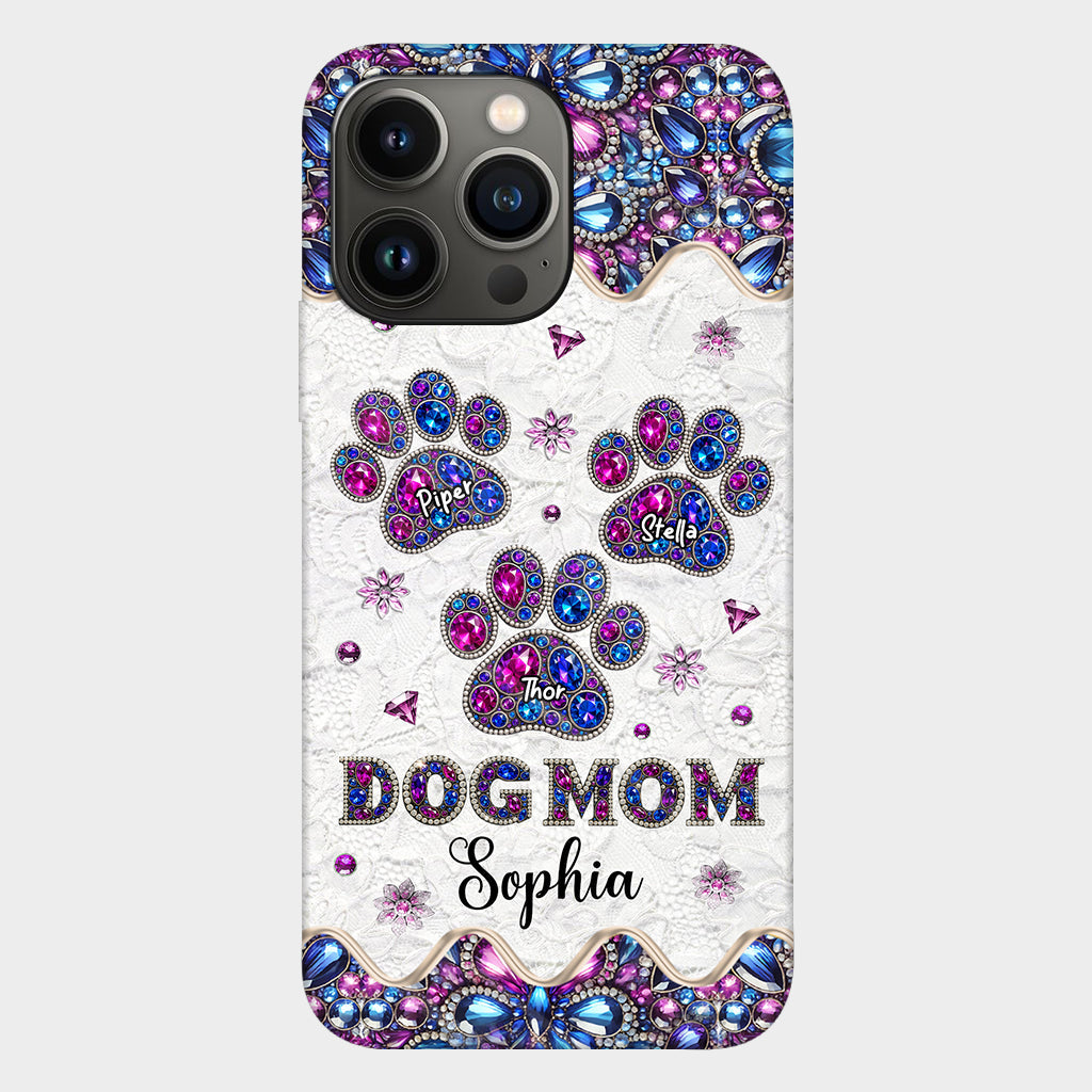 Maman de chien - Coque de téléphone personnalisée avec motif chien intégral