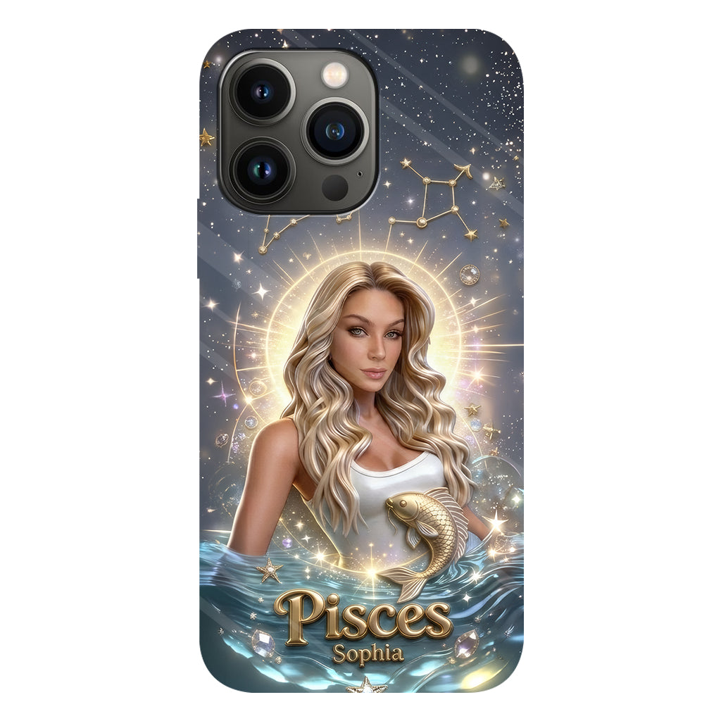 Horoscope Sign, Lucky Charm - Personalized Horoscope Full Print Phone Case