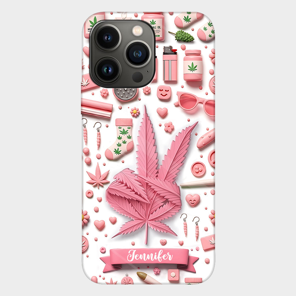 Il est 4h20 quelque part - Coque de téléphone personnalisée avec impression intégrale sur le thème du cannabis