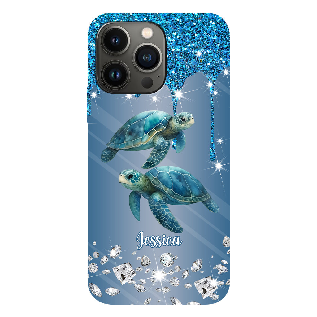 Beautiful Dolphins/ Turtles/ Whale... Gift For Sea Lover - Personalized Sea Lover Full Print Phone Case