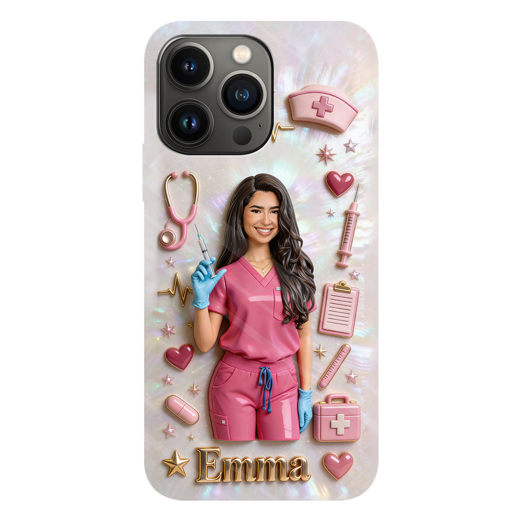 Medical Nurse - Personalized Nurse Full Print Phone Case