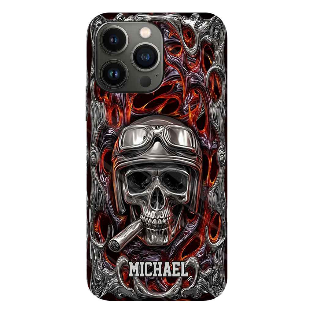 Ride Or Die - Coque de téléphone personnalisée pour motard avec impression intégrale