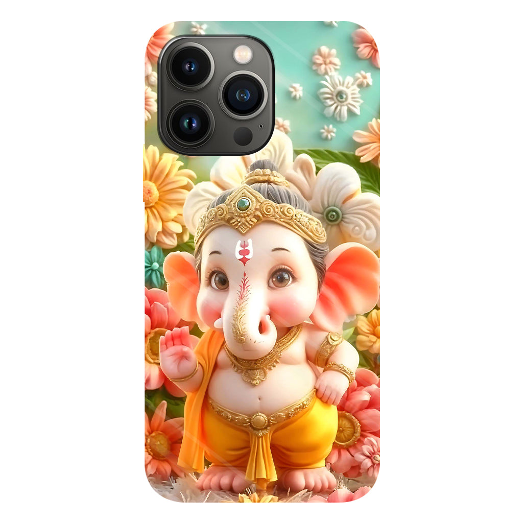 Coque de téléphone Ganesha - Impression intégrale hindoue