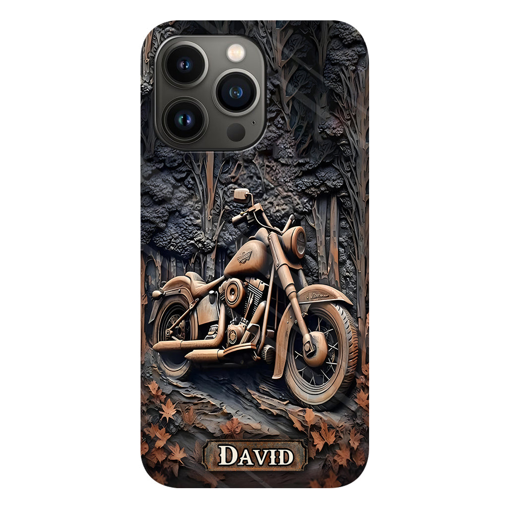 Time To Ride - Personalized Biker Full Print Phone Case