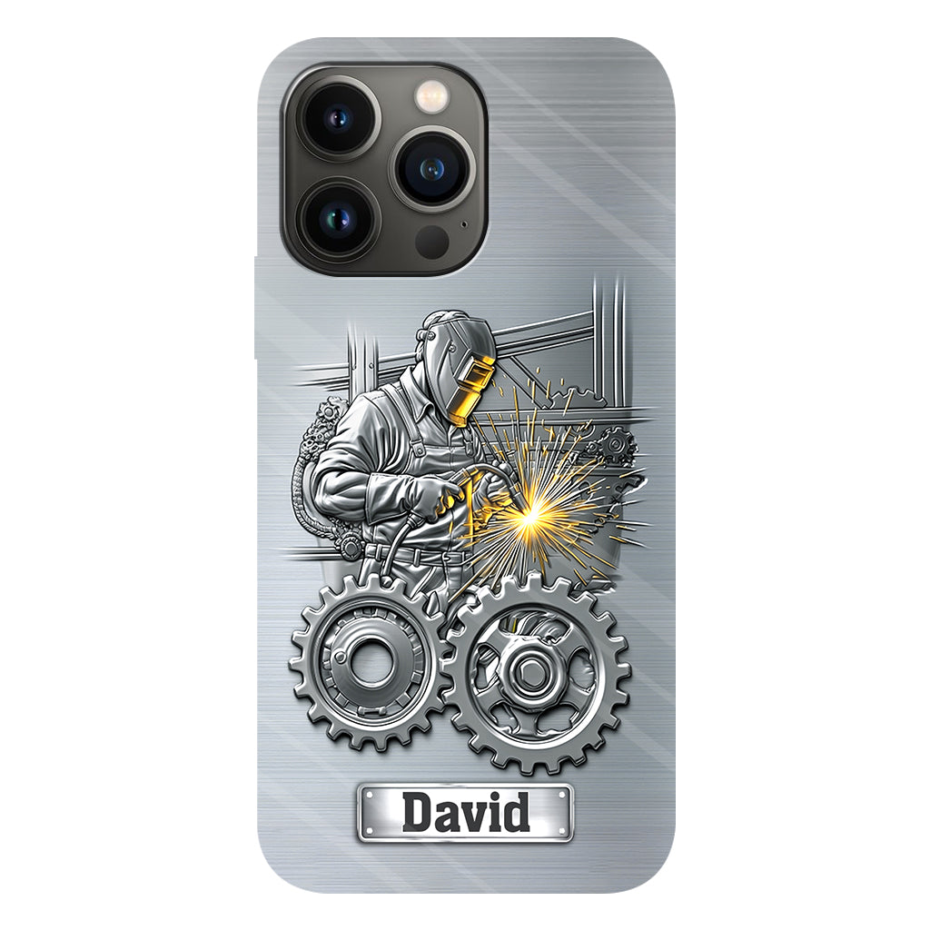 Strong Ones Become Welder - Personalized Welder Full Print Phone Case