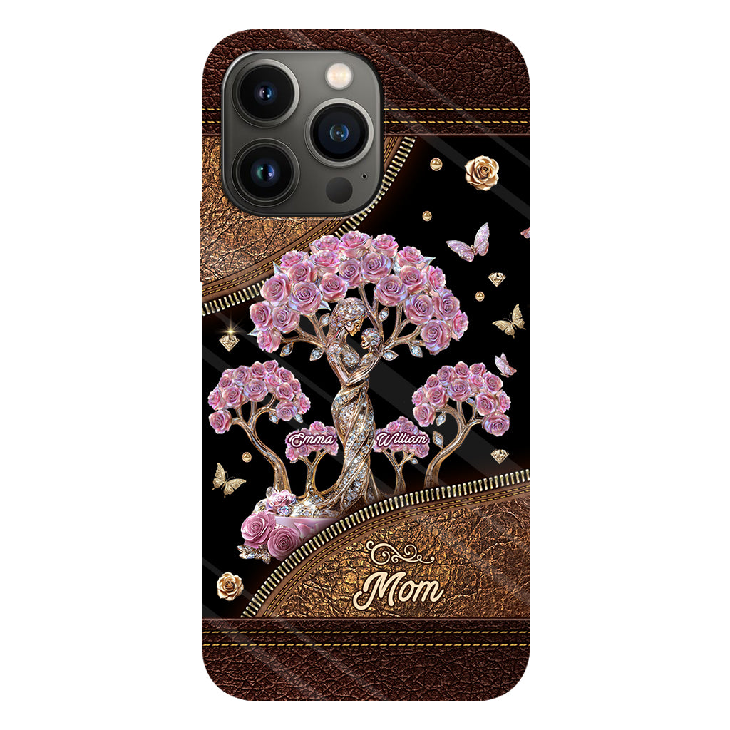 The Love Between Mother And Her Kids - Personalized Mother Full Print Phone Case