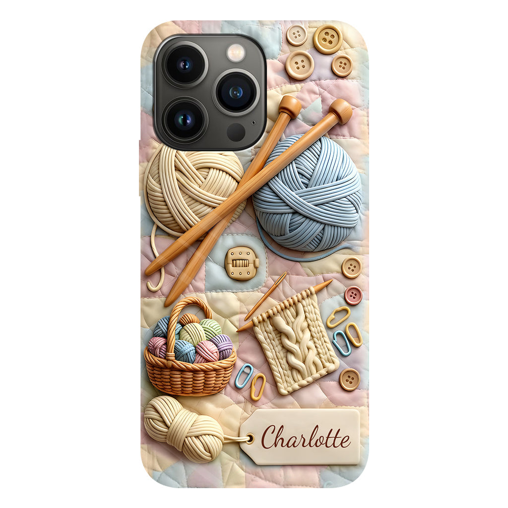 Coque de téléphone personnalisée « Couture » ​​avec imprimé intégral
