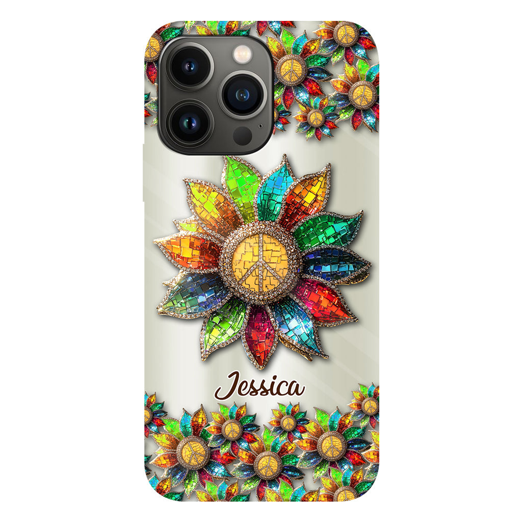Coque de téléphone personnalisée Hippie Soul - Motif hippie intégral