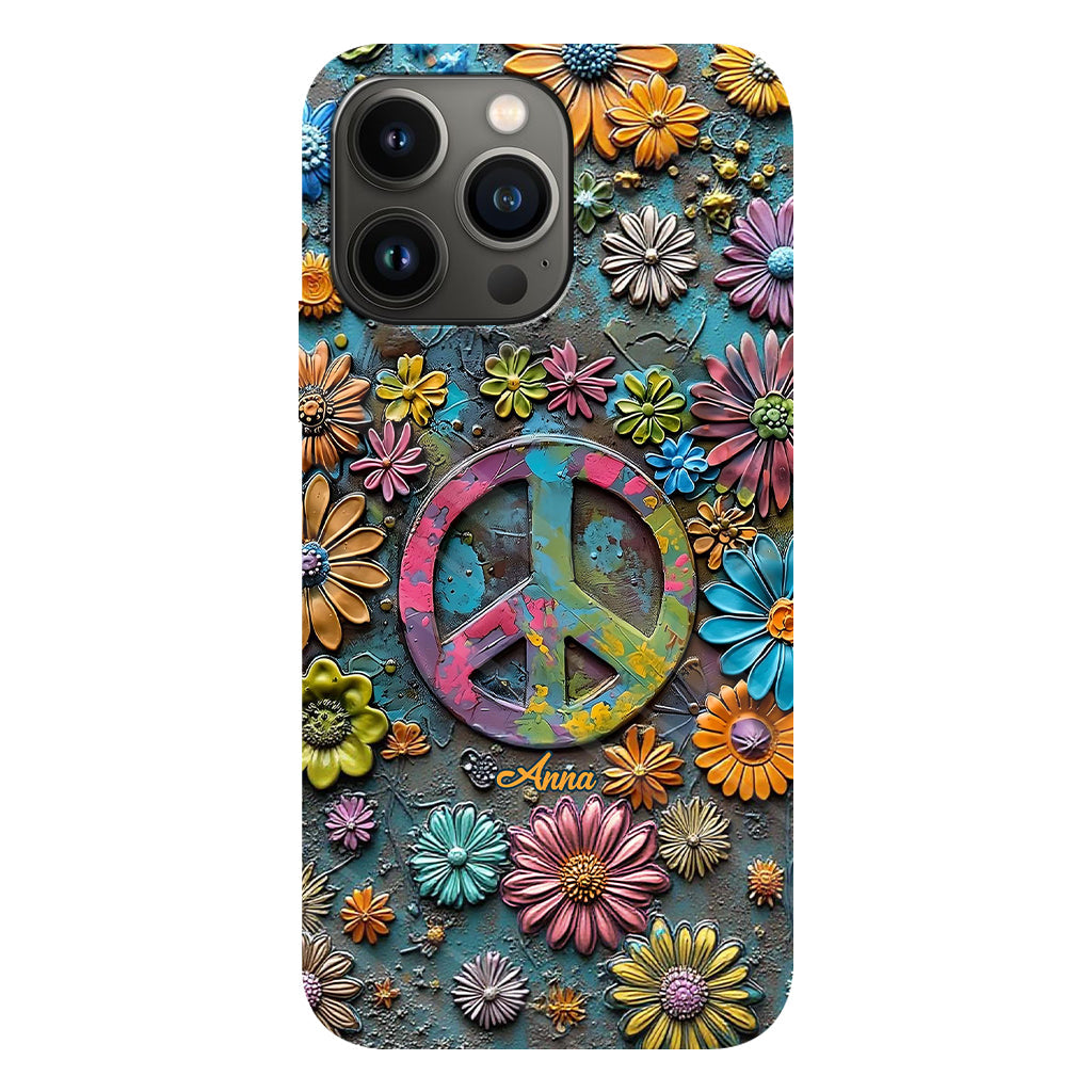 Coque de téléphone personnalisée Hippie Soul - Motif hippie intégral
