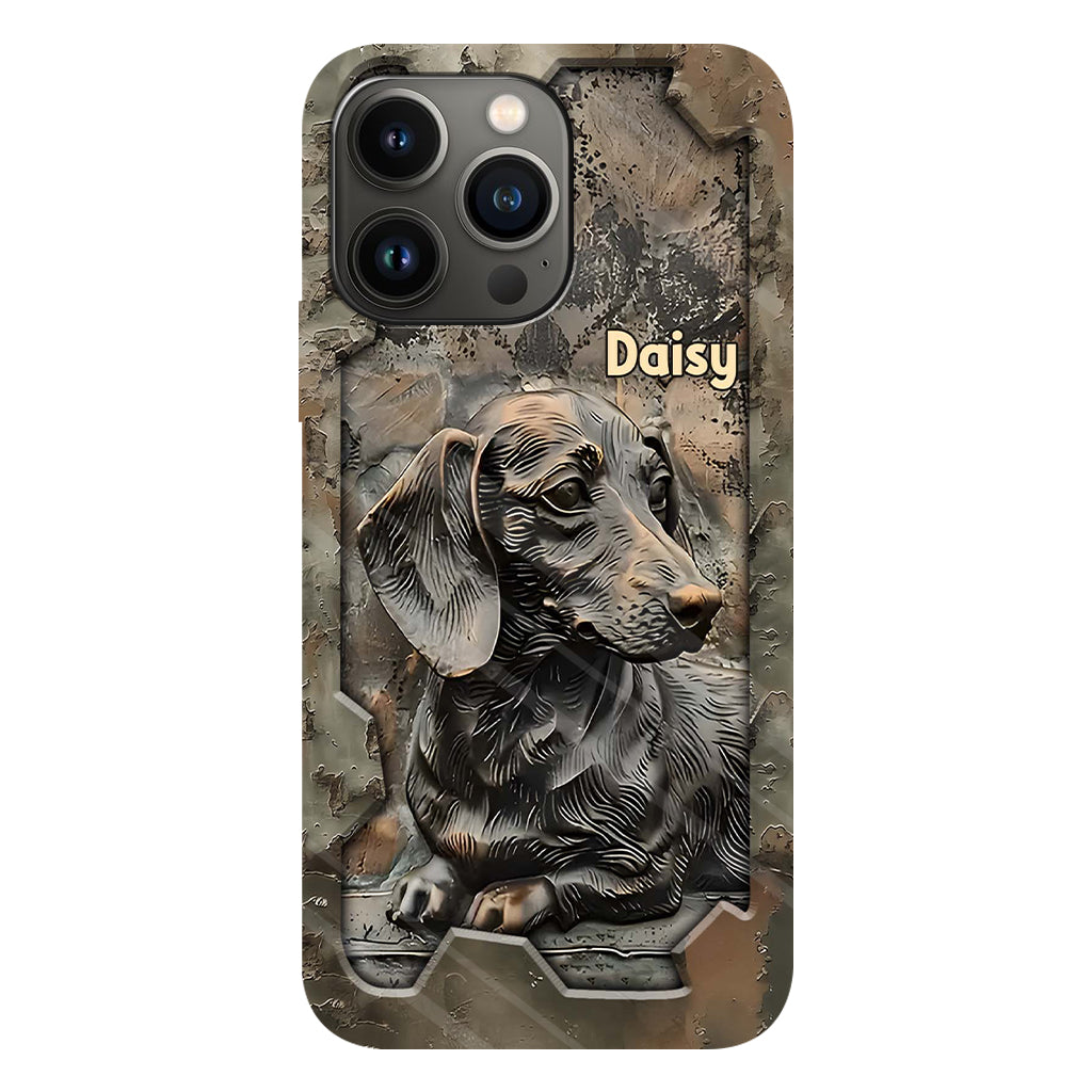 Life Is Better With My Dachshund - Personalized Dog Full Print Phone Case