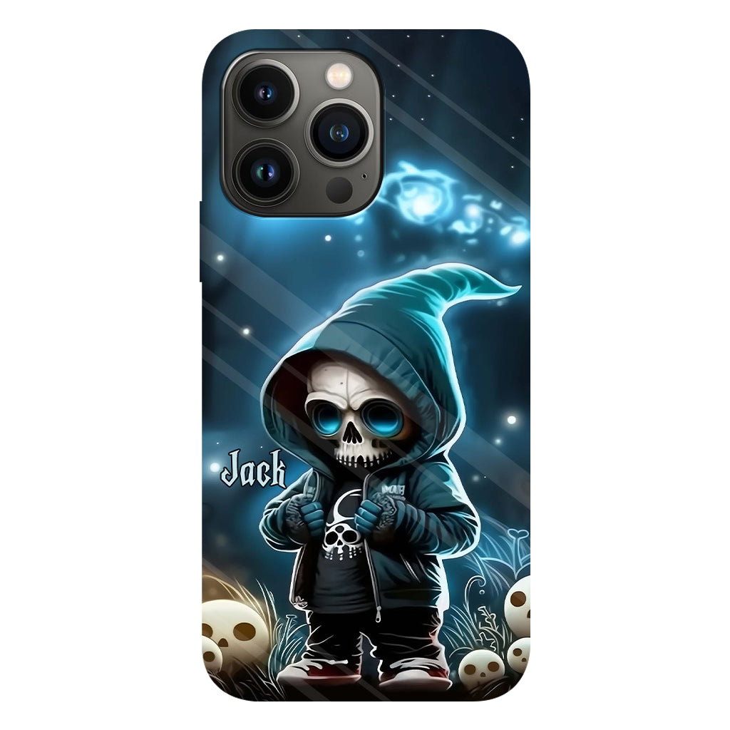 Coque de téléphone personnalisée Cool Dude - Motif crâne intégral
