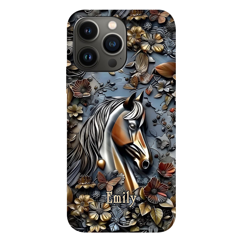 Superbe cheval - Coque de téléphone personnalisée avec impression intégrale de cheval