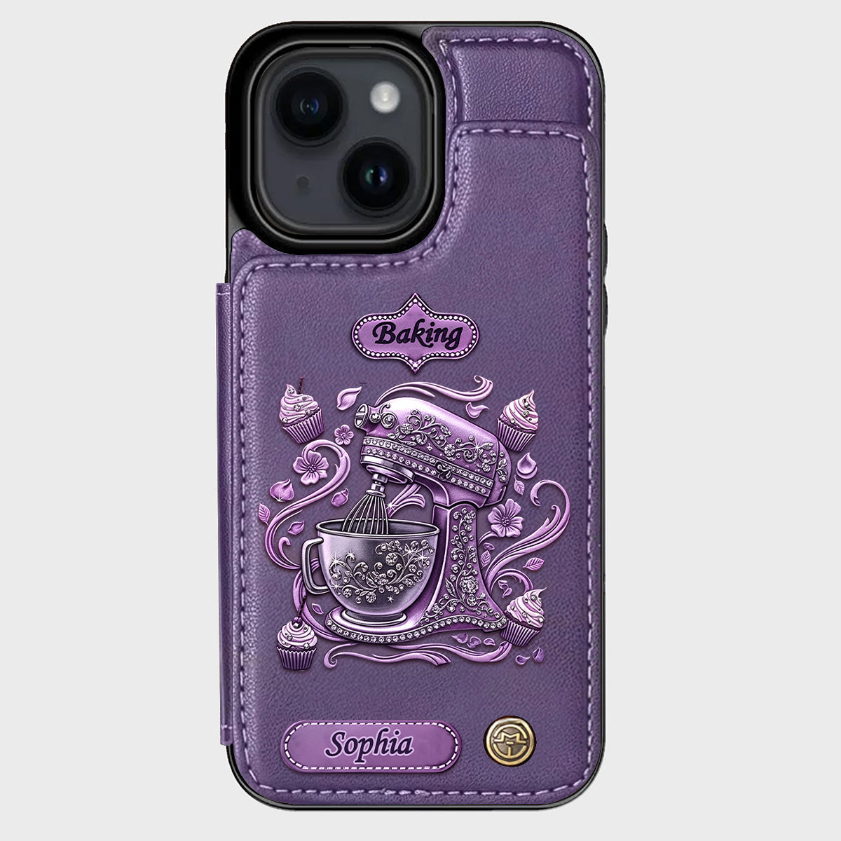 Love Baking - Personalized Baking Wallet Phone Case