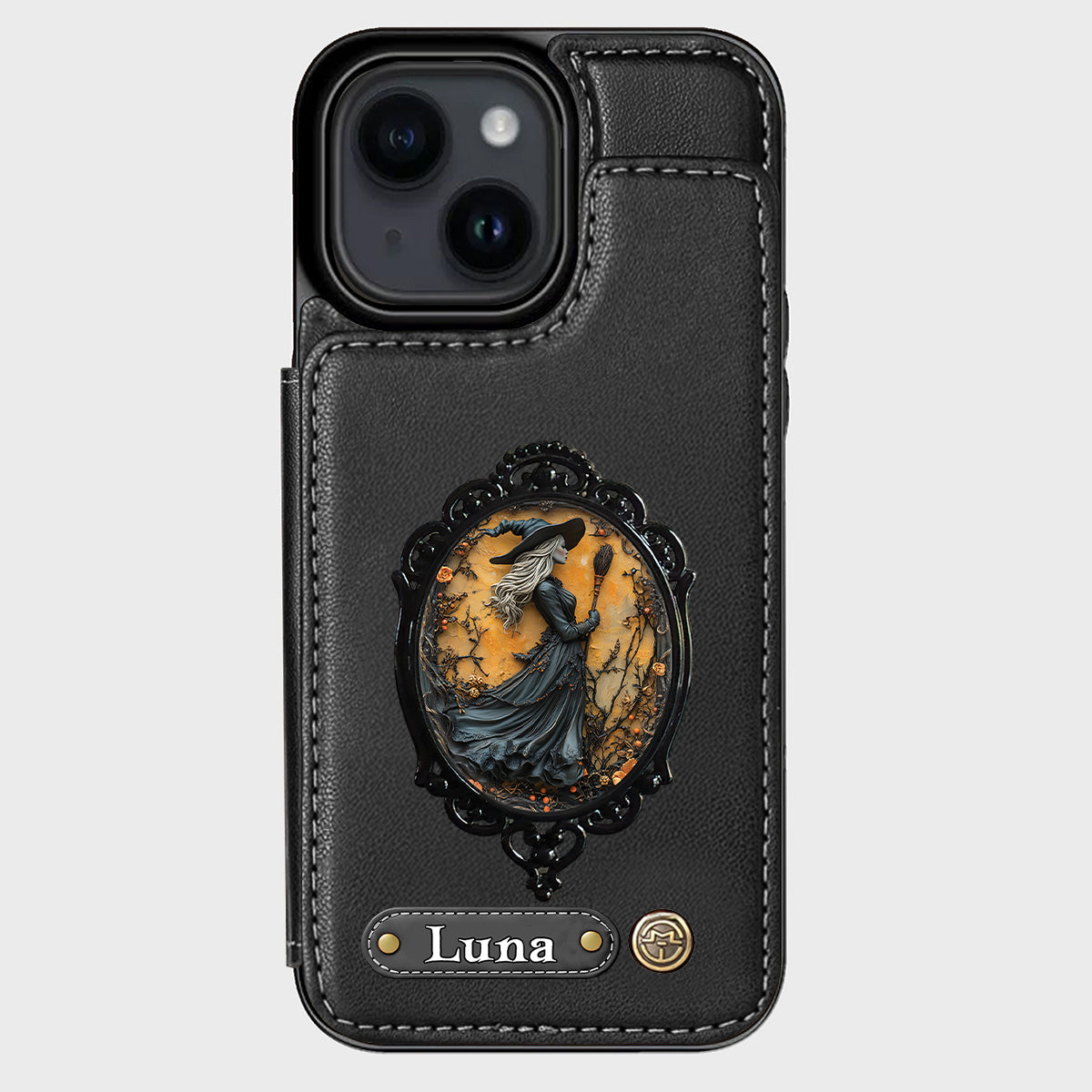 Beautiful Witches - Personalized Witch Wallet Phone Case