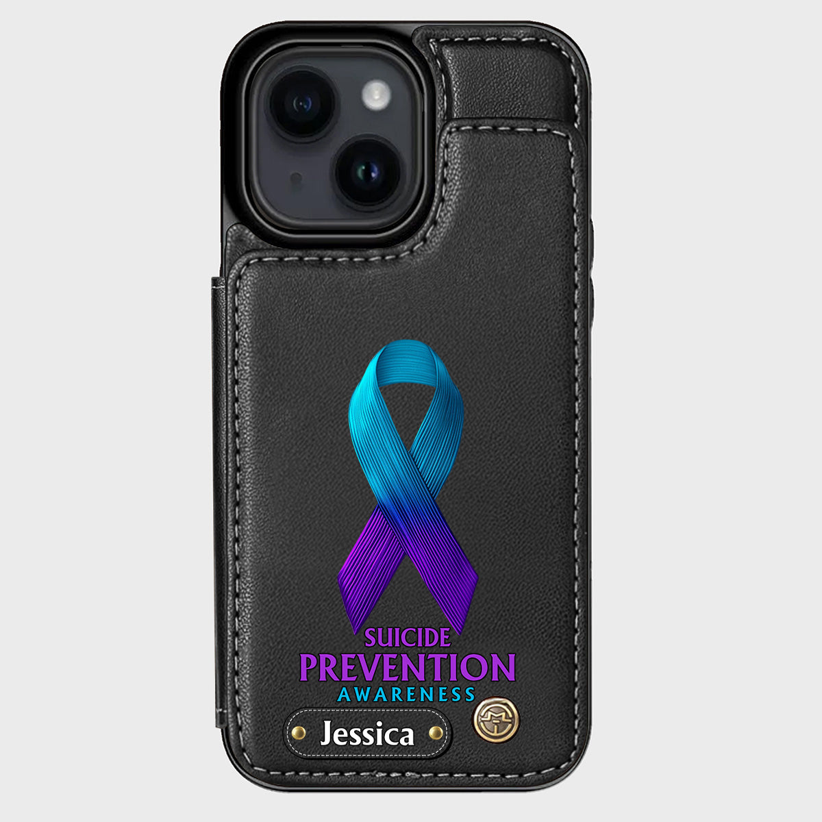 You Matter - Personalized Suicide Prevention Wallet Phone Case