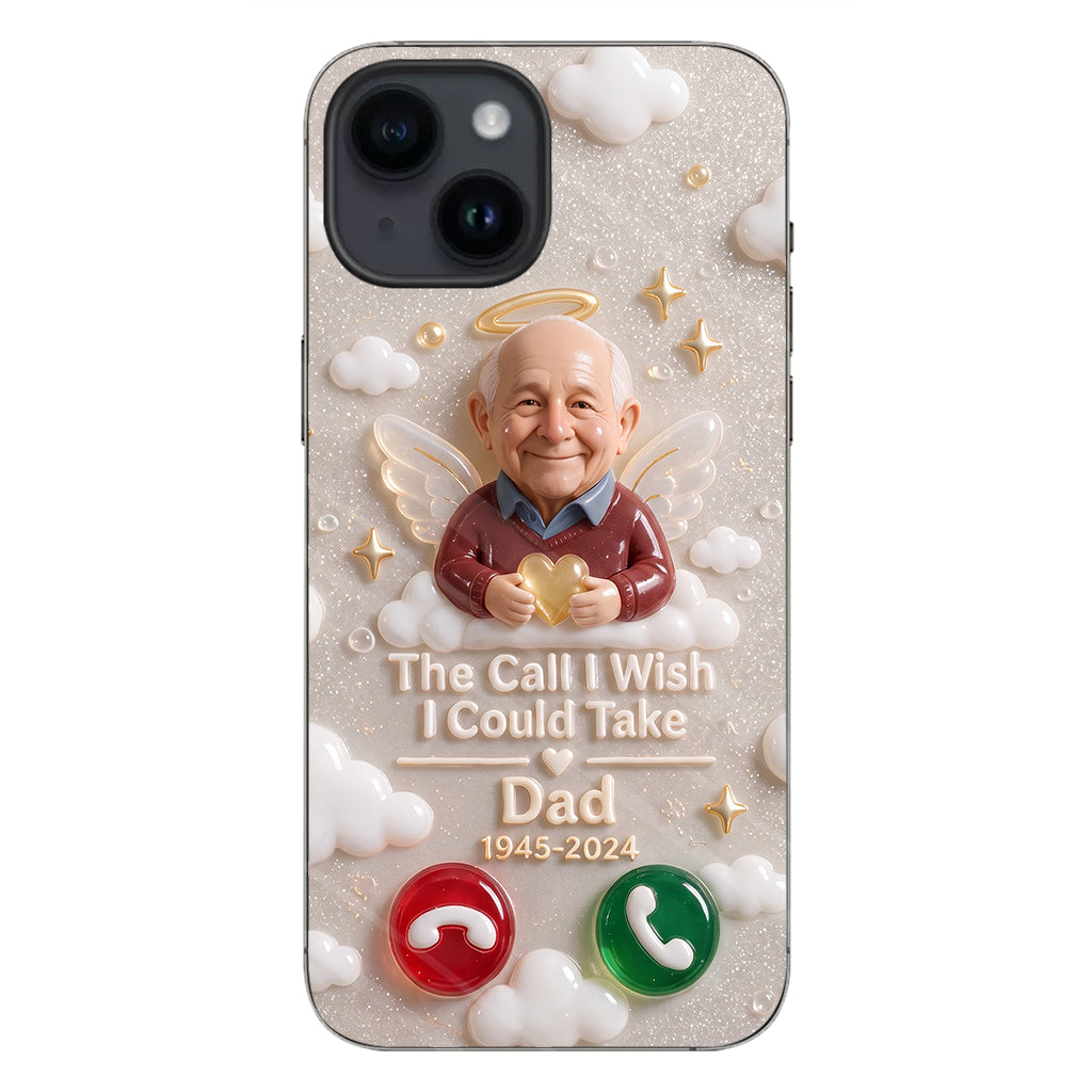 The Call I Wish I Could Take - Personalized Memorial Clear Phone Case